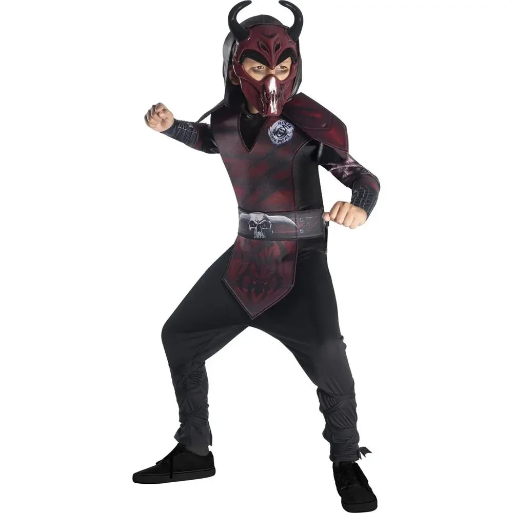New Demon Ninja Death Squad Boy's Halloween Costume Rubies Size M 8-10